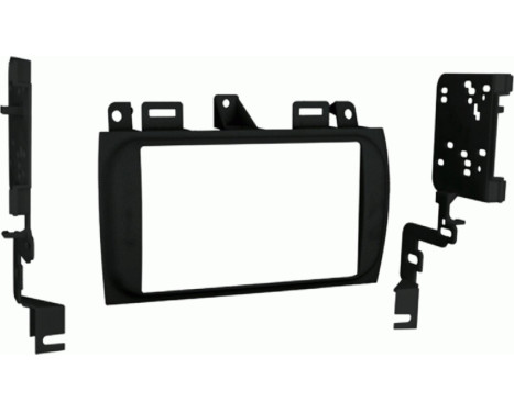 2-DIN Radioblende Cadillac Deville/Eldorado/Séville noir (METRA)
