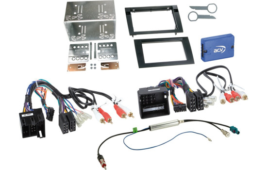 Kit 2 DIN Audi A4 2000 >2009