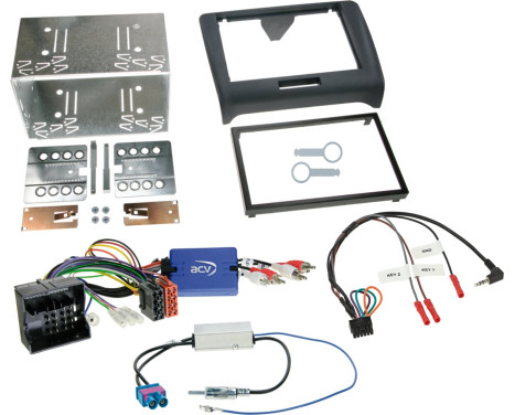 Kit 2 DIN Audi TT(8J)