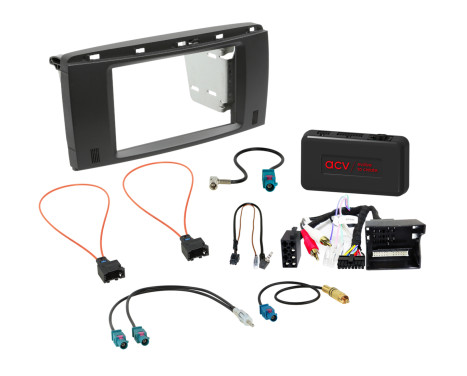 Kit 2-DIN Mercedes Benz SWI/Analogique/Antenne