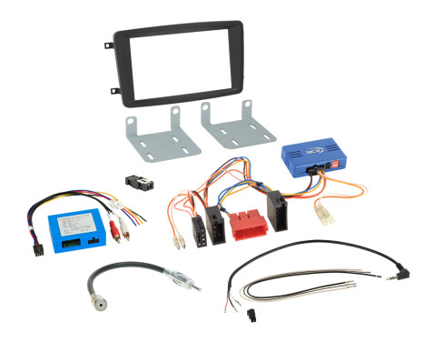 Kit 2-DIN pour véhicules Mercedes SWI/Analogique/Antenne