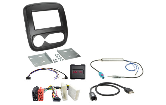 Kit 2 DIN régulateur climatique Fiat/Nissan/Opel/Renault, Image 2