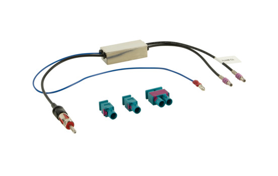 Kit 9" Audi TT (8J) 04/2006-03/2014 noir SWC/antenne, Image 4