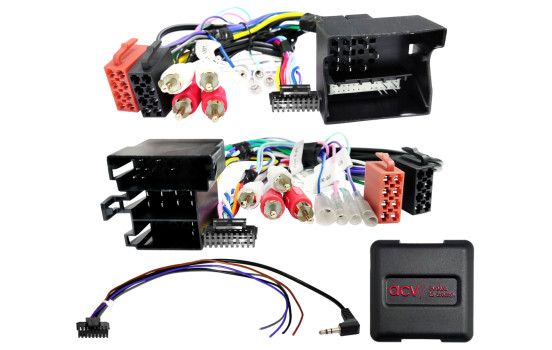 Kit 9" Audi TT (8J) 04/2006-03/2014 noir SWC/antenne, Image 5