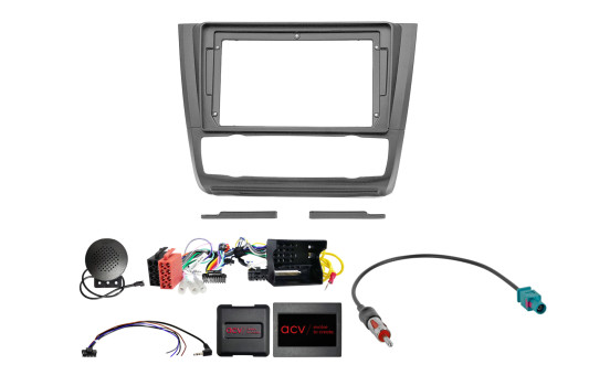 Kit 9" BMW Série 1 2007-2013 climatronic SWC/antenne/PDC