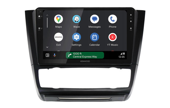 Kit 9" BMW Série 1 2007-2013 climatronic SWC/antenne/PDC, Image 3
