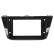 Kit cadre 2-DIN pour Volkswagen Tiguan 2016-2021 (10"/9"/7"), Vignette 2