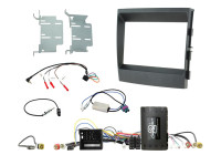 KIT d'installation 2 DIN Porsche Panamera 2009-2016 Adaptateur info/amplificateur analogique