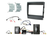 KIT d'installation 2-DIN Porsche Panamera 2009-2016 Adaptateur info / La plupart des amplificateurs