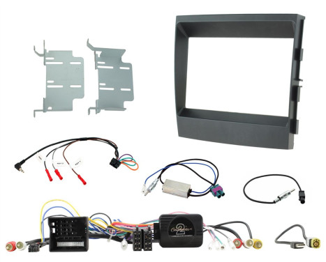 KIT d'installation 2-DIN Porsche Panamera 2009-2016 sans système audio et avec SWI