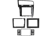 Kit panneau 2 DIN 10" avec compartiment de rangement pour VW Golf 7 2012-2020