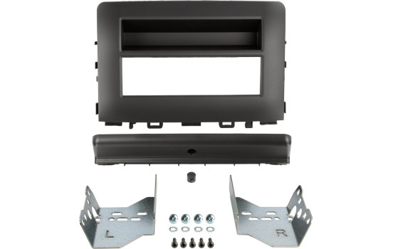 Panneau 1-DIN avec compartiment de rangement Kia Rio 2017-2023 - Couleur: noir, Image 3
