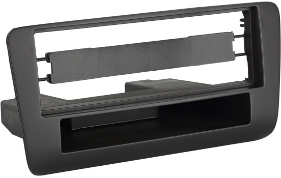 Panneau 1-DIN avec plateau de rangement. Audi A1 2010-2018 Couleur: Noir