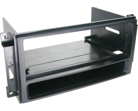 Panneau 1-DIN avec plateau de rangement. Chrysler - Dodge - Jeep Couleur: Noir