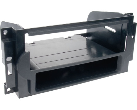Panneau 1-DIN avec plateau de rangement. Chrysler - Jeep - Dodge Couleur: Noir