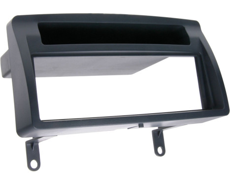 Panneau 1-DIN avec plateau de rangement. Toyota Corolla 2001-2007 Couleur: Gris foncé