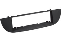 Panneau 1-DIN Fiat 500 - 2007-2015 Couleur: Noir