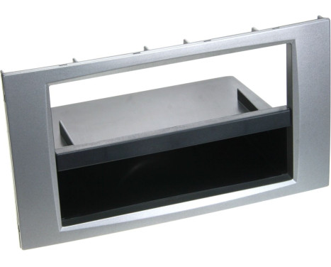 Panneau 1-DIN Ford Focus/ Fiesta/ C-Max/ Fusion/ Galaxy/ S-Max/ Transit/ Kuga Couleur: Argent