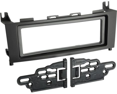 Panneau 1-DIN Mercedes Benz Classe GLK 2008-2012 Couleur: Noir