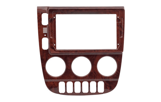 Panneau 2-DIN 9" pour Mercedes-Benz Classe ML (1998-2005), aspect bois
