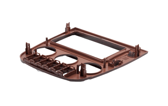 Panneau 2-DIN 9" pour Mercedes-Benz Classe ML (1998-2005), aspect bois, Image 3