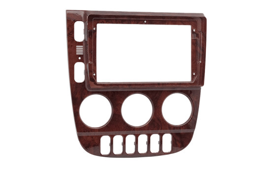 Panneau 2-DIN 9" pour Mercedes-Benz Classe ML (1998-2005), aspect bois, Image 4