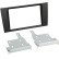 Panneau 2-DIN Audi A4 Symphony 2000-2001 Noir