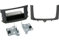 Panneau 2-DIN avec compartiment de rangement Smart Fortwo OEM navigation Noir