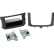 Panneau 2-DIN avec compartiment de rangement Smart Fortwo OEM navigation Noir