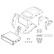 Panneau 2 DIN avec compartiment Ford Transit 2014-2019, Vignette 2