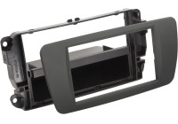 Panneau 2-DIN avec pochette Seat Ibiza 2010-2017 Couleur: Gris Tuam