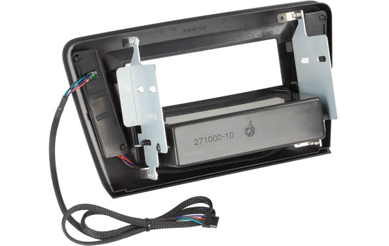 Panneau 2-DIN avec pochette Skoda Octavia 2013-2018 Couleur: Noir Piano, Image 3