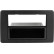Panneau 2-DIN avec vide-poches Renault Express (RJK) 05/2021-2023 - Couleur: noir, Vignette 4