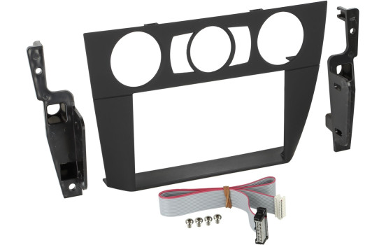 Panneau 2-DIN BMW Série 3 (E90/E91/E92/E93) 2006-2012 Couleur: Noir