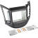 Panneau 2-DIN Chevrolet Orlando 2011-2014 couleur noir
