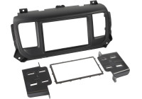 Panneau 2-DIN Différents modèles Citroën - Peugeot - Toyota - Couleur : Noir