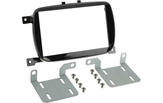 Panneau 2-DIN Fiat 500 | 2016> | Couleur : noir piano.