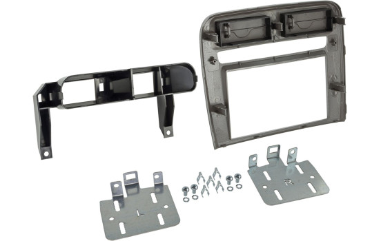 Panneau 2-DIN Fiat Grande Punto 2005-2010 Couleur: Anthracite Métallisé, Image 4