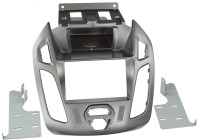 Panneau 2-DIN Ford Transit Connect / Tourneo Connect 2013-2019 Couleur: Argent Phonix