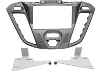 Panneau 2-DIN Ford Transit Custom / Tourneo Custom | 2013-2019 | Couleur: Argent