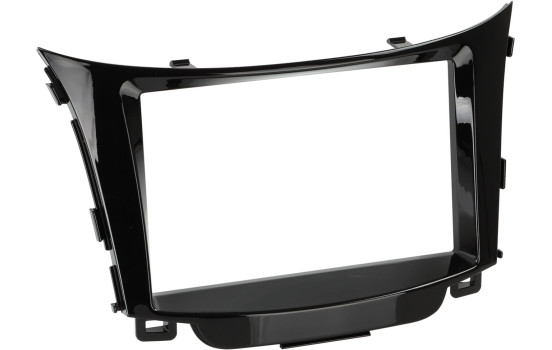 Panneau 2-DIN Hyundai I30 2012-2016 Couleur: Noir Piano, Image 4