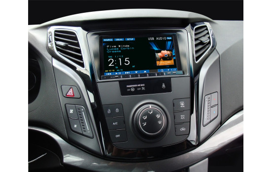 Panneau 2-DIN Hyundai I40 2011-2018 Couleur: Gris Foncé, Image 2