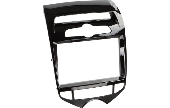 Panneau 2-DIN Hyundai ix20 avec poche et climatisation automatique 2010-2017 - Couleur: noir piano, Image 2
