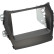 Panneau 2-DIN Hyundai Santa Fé (DM) 2012-2019 Couleur: Noir