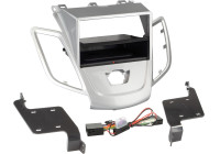 Panneau 2-DIN Inbay® Ford Fiesta 2008-2013 Couleur: Argent