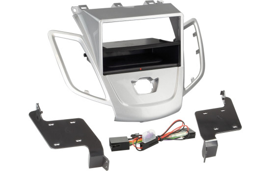 Panneau 2-DIN Inbay® Ford Fiesta 2008-2013 Couleur: Argent