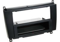 Panneau 2-DIN Inbay® Mercedes Benz CLK 2004-2010 facelift Couleur: Noir