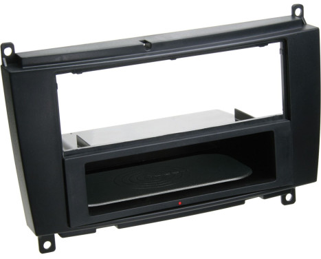 Panneau 2-DIN Inbay® Mercedes Benz CLK 2004-2010 facelift Couleur: Noir