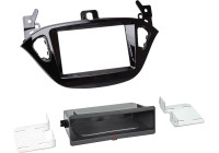Panneau 2-DIN Inbay® Opel Adam / Corsa Couleur : Noir Piano