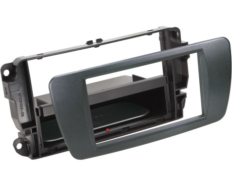 Panneau 2-DIN Inbay® Seat Ibiza 2008-2017 Couleur: Cendrier Noir